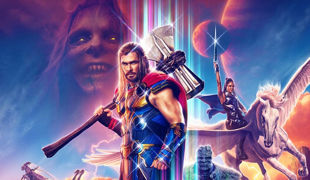 Poster de la cinta Thor: Love and Thunder