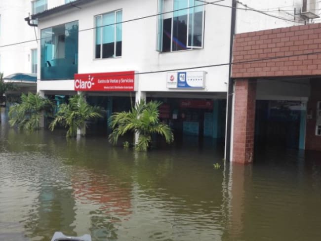 Puerto Carreño sigue inundado y reclama apoyo del Gobierno colombiano
