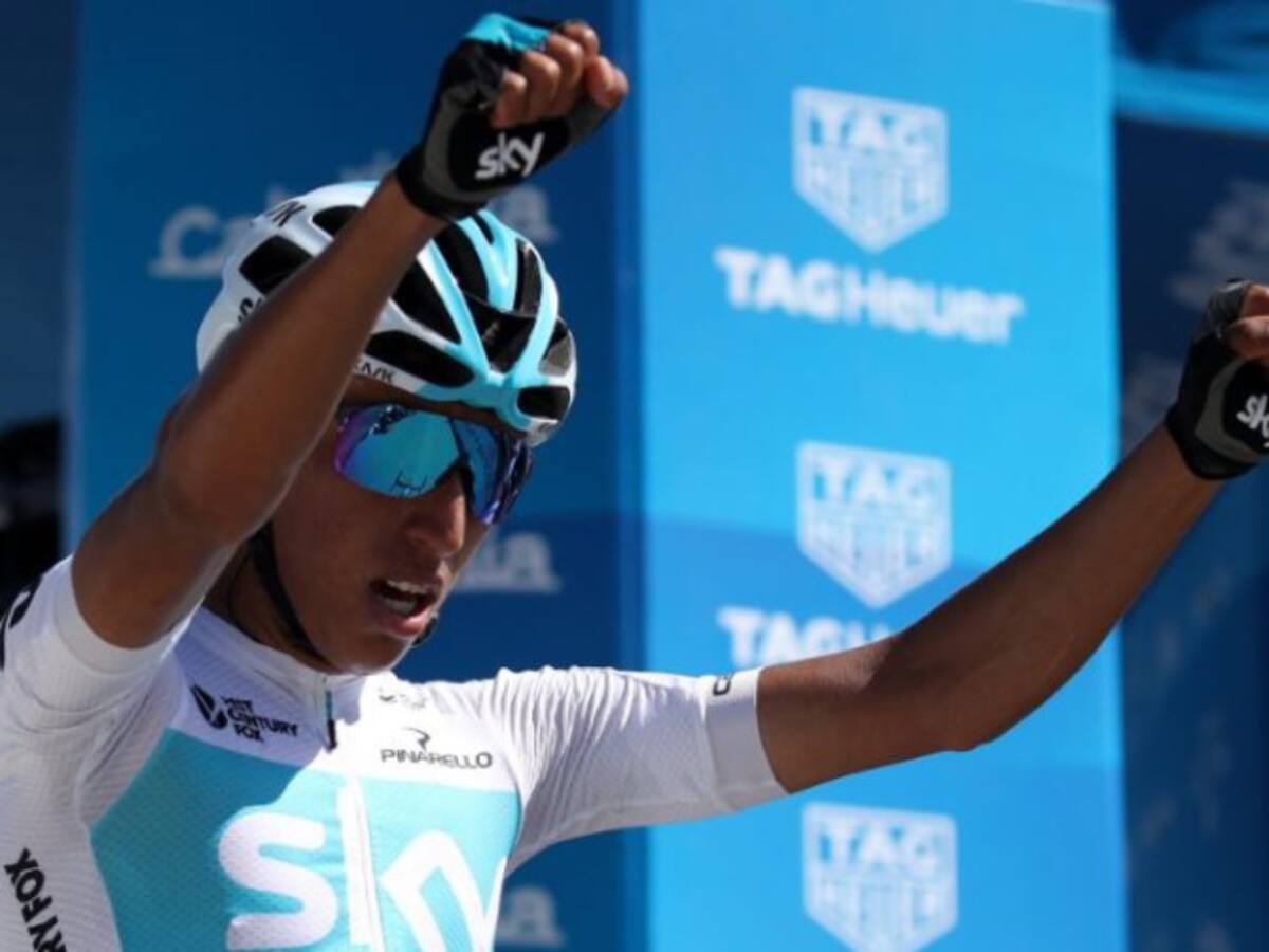 Egan Bernal conservó el liderato del Tour de California tras la 3° etapa