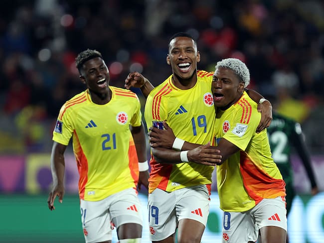 La Tricolor celebrando su clasificación a octavos del Mundial Sub 20 / Getty Images