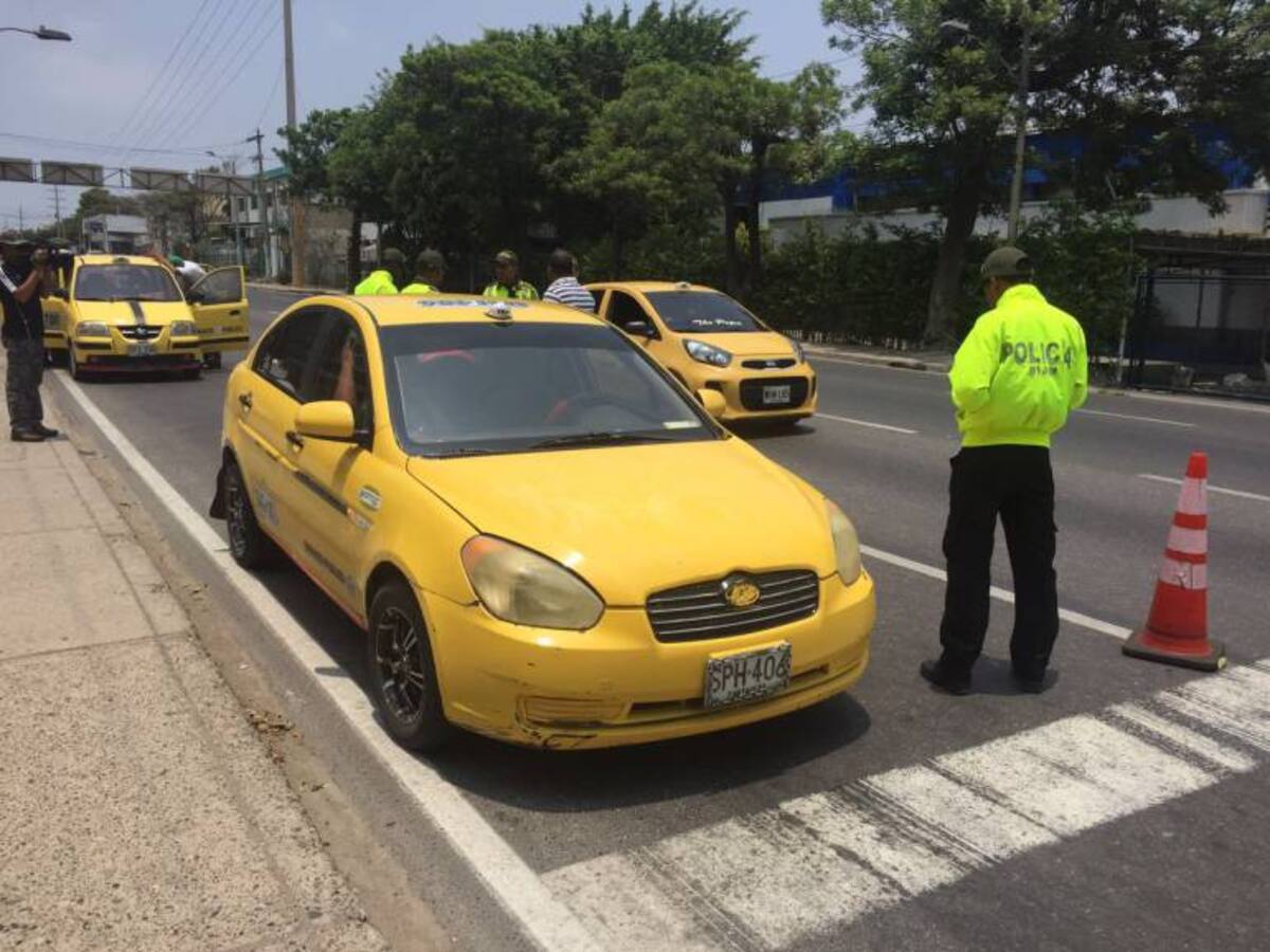 Verificaran antecedentes de taxistas de Cartagena para prevenir acciones delincuenciales