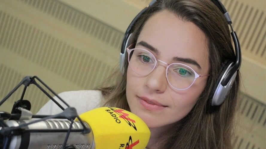 Sofía Gómez en La W. Foto: La W con Vicky Dávila