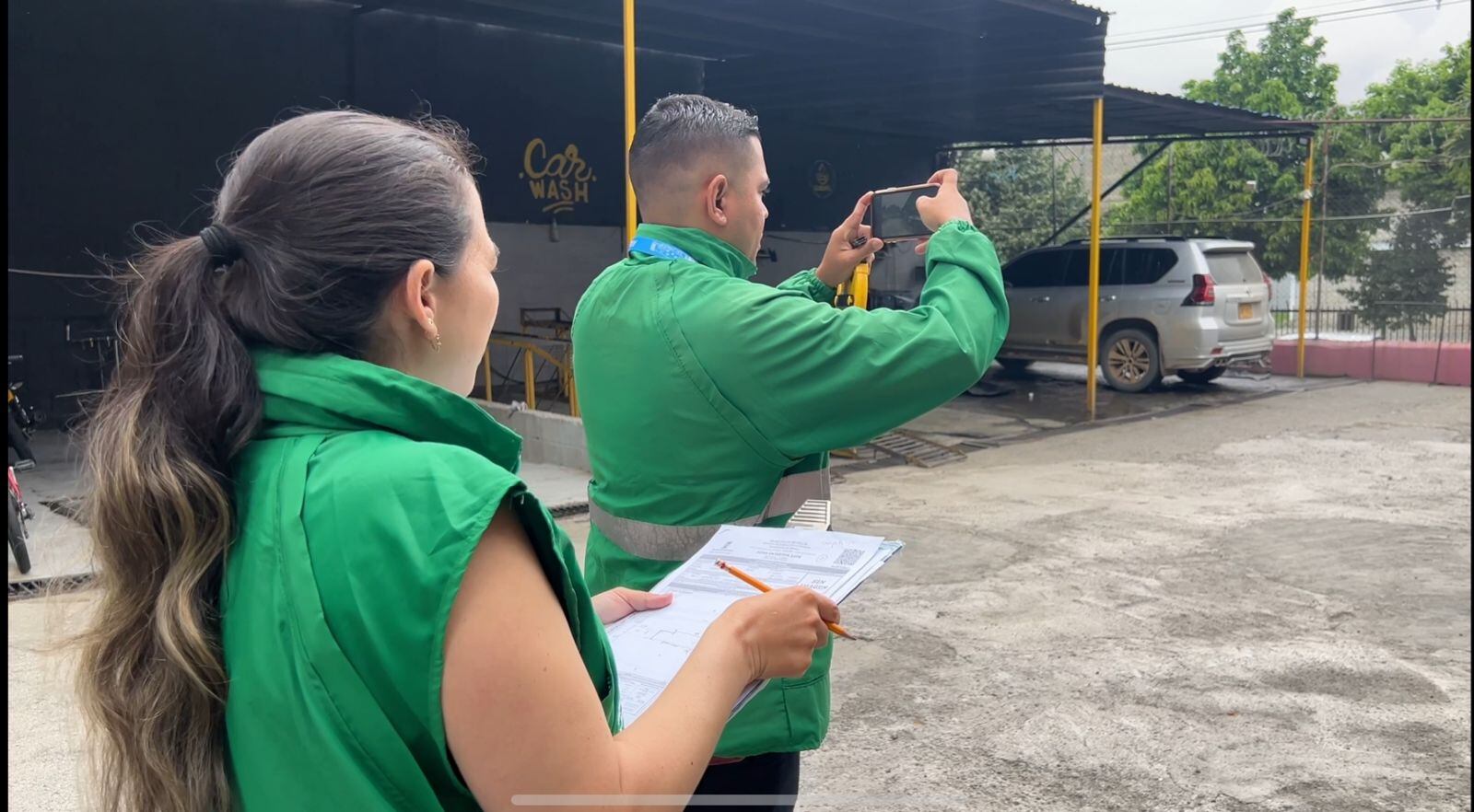 Actualización de catastro en Medellín. Foto: Cortesía: Alcaldía de Medellín.