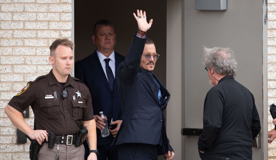 Johnny Depp en el juicio
