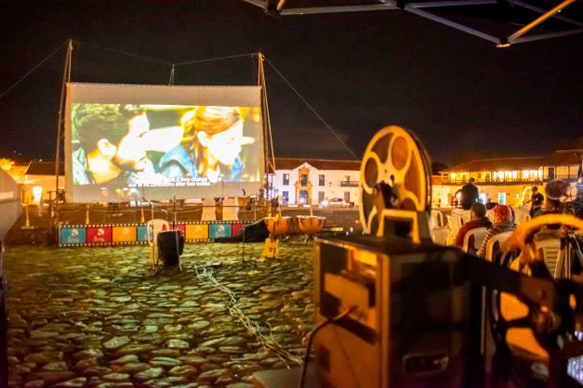 Festival Villa del cine en Villa de Leyva, del 27 de septiembre al 1 de octubre. / Foto cortesía del Festival Villa del Cine