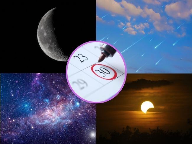 Calendario astronómicos octubre 2024