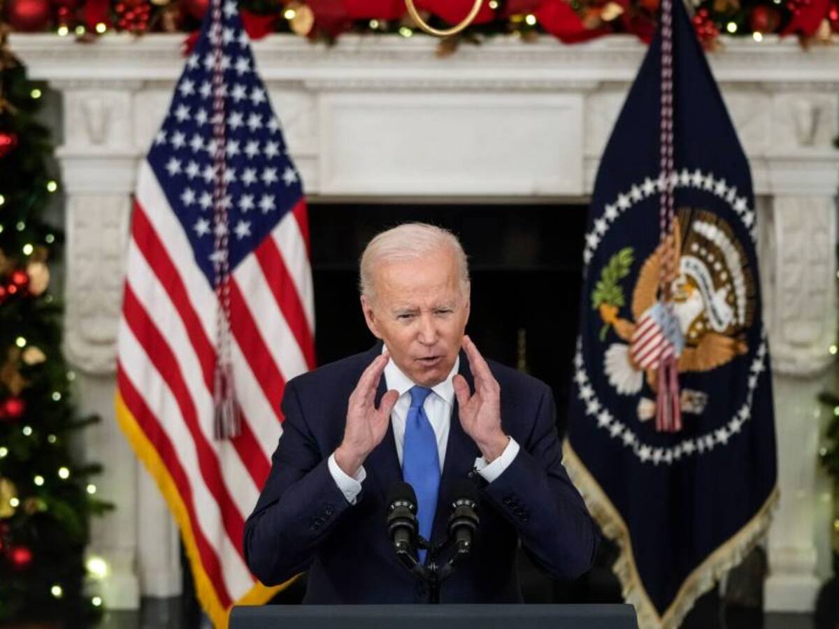 Estamos preparados ante ómicron, no es marzo de 2020: Biden