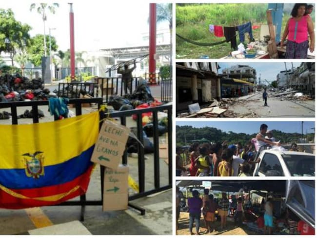 Caracol Radio presente en el terremoto de Ecuador