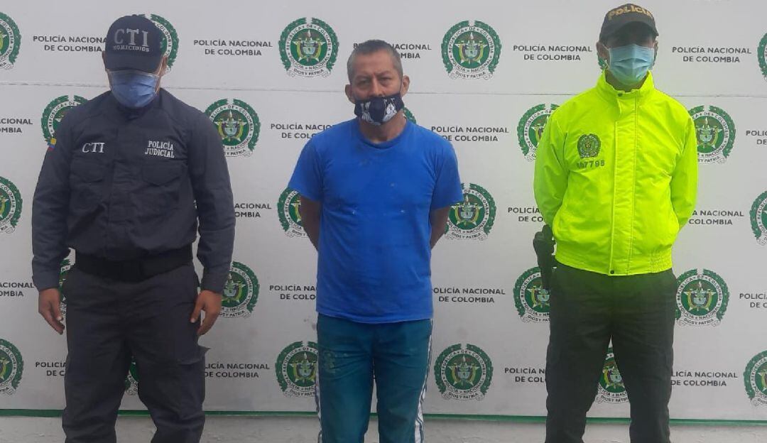 Rosendo Ipuz fue capturado en Ibagué