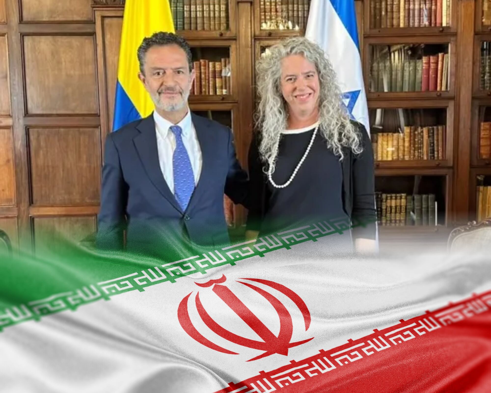 La Embajadora de Israel en Bogotá dijo confiar en que la decisión fortalecerá la seguridad del país e incluirá "la salida del embajador iraní del país".
(Foto:   Caracol Radio / Getty)