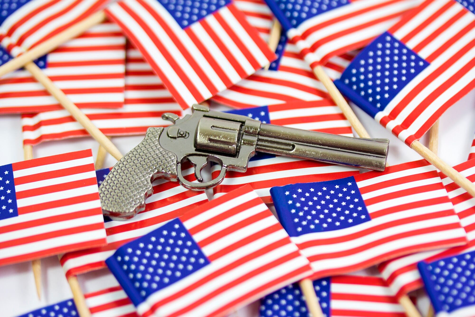 Imagen de referencia de porte de armas en Estados Unidos. Foto: Getty Images