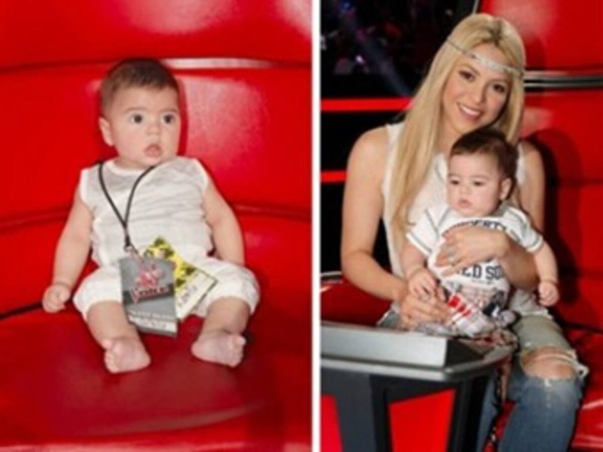 El hijo de Shakira y Piqué vuelve a robarse el show en "The Voice"
