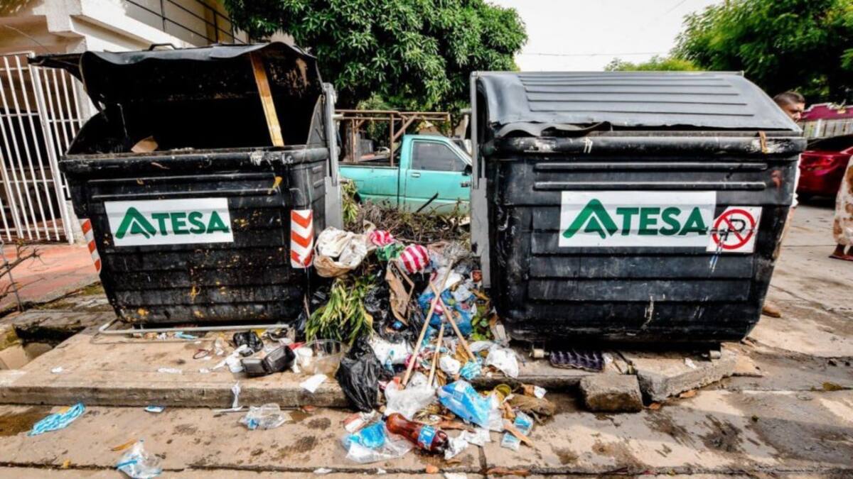 Atesa es sancionada con $5 mil millones por mala prestación del aseo en Santa Marta