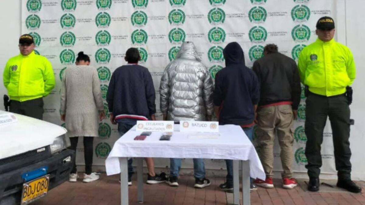Capturan a ‘Los Califas’, red dedicada al microtráfico en Duitama