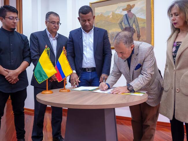 Firma convenio Esap- Gobernación de Nariño. Foto: Gobernación de Nariño