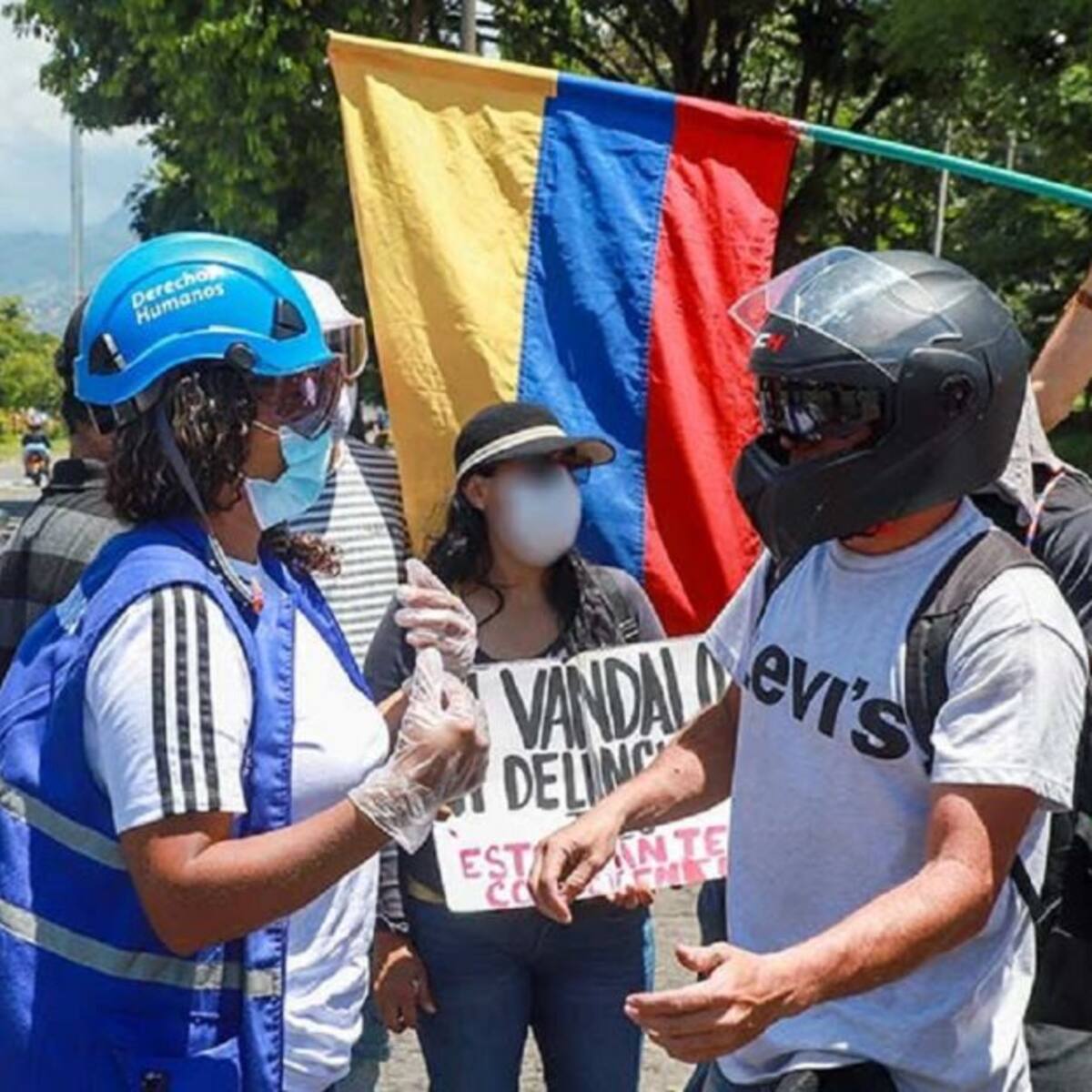 El papel de los mandatarios en la protesta y corredores humanitarios