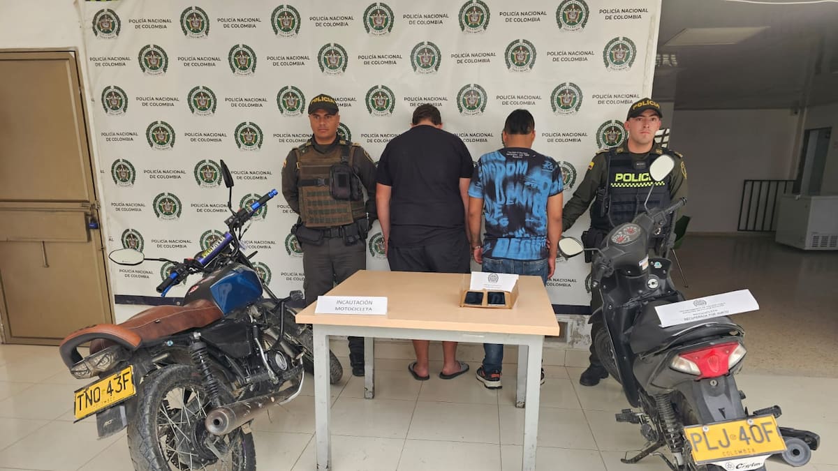 Dos hombres identificados como ‘Los Brujos’ fueron capturados en Pitalito