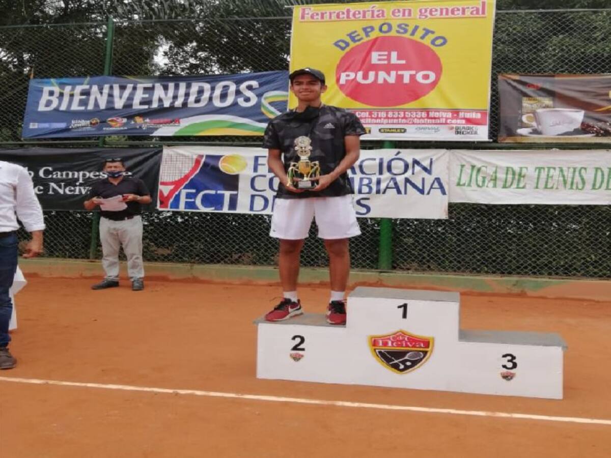 Sigue cosecha de triunfos del tenis tolimense