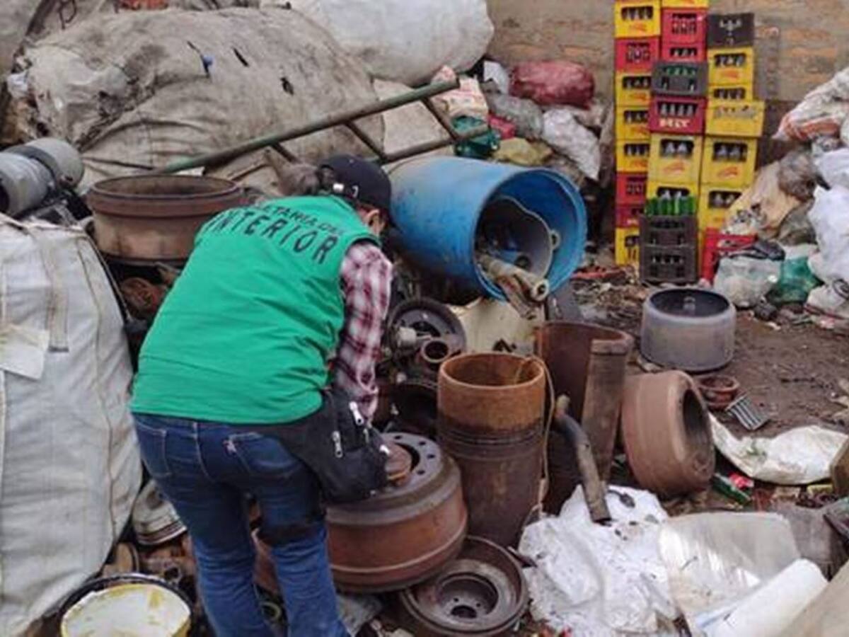 En Ibagué atacarán la economía ilegal que se mueve alrededor de las chatarrerías