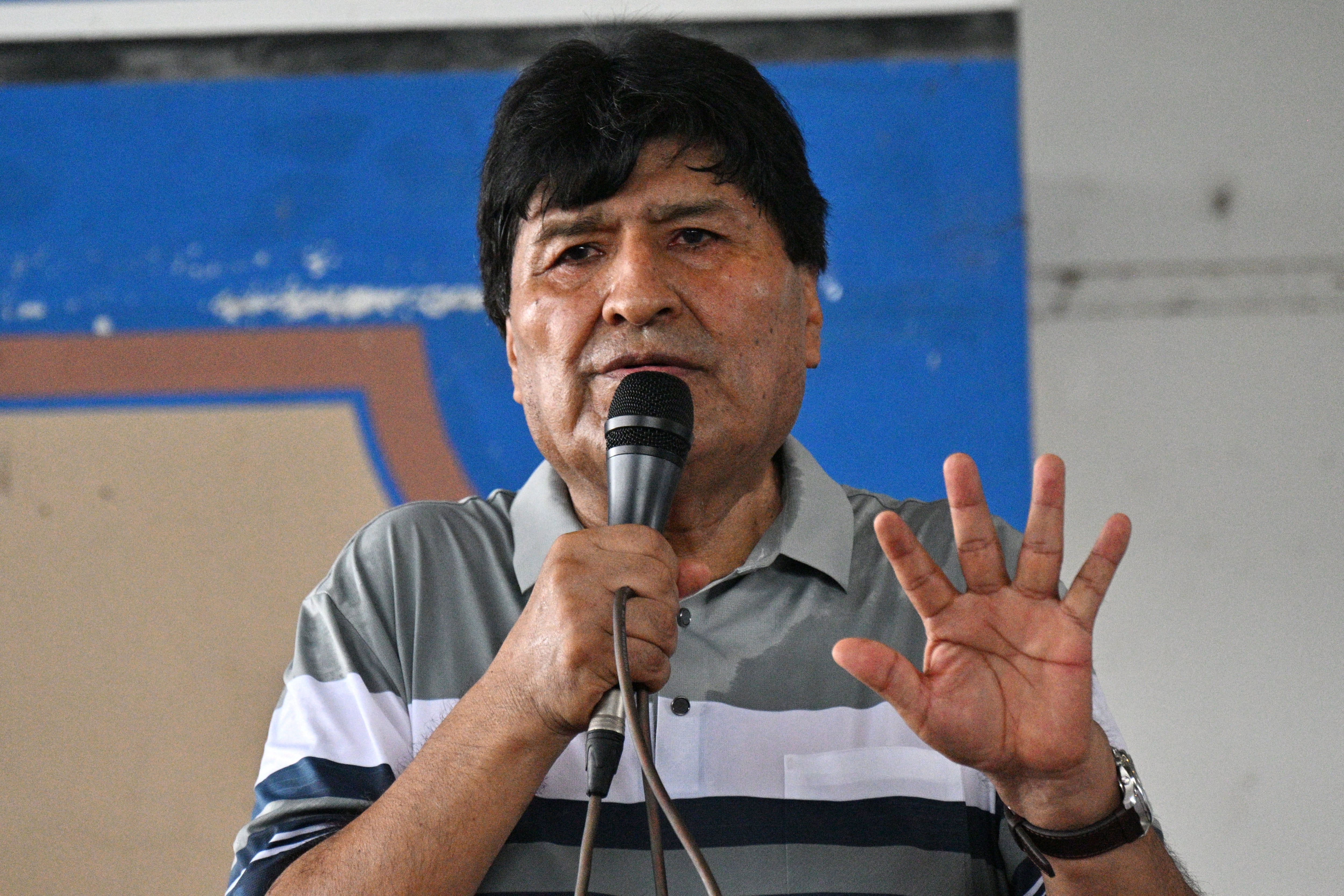 El expresidente de Bolivia, Evo Morales. FOTO: AIZAR RALDES/AFP via Getty Images