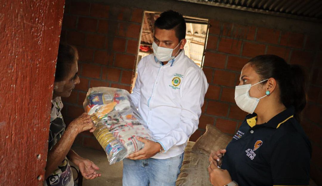 Ayudas humanitarias familias afectadas por la ola invernal