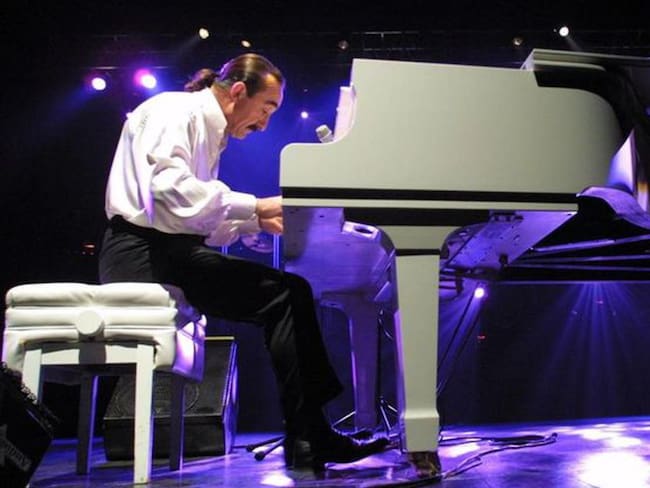 Raúl di Blasio, con su piano, regresa a Colombia 15 años después