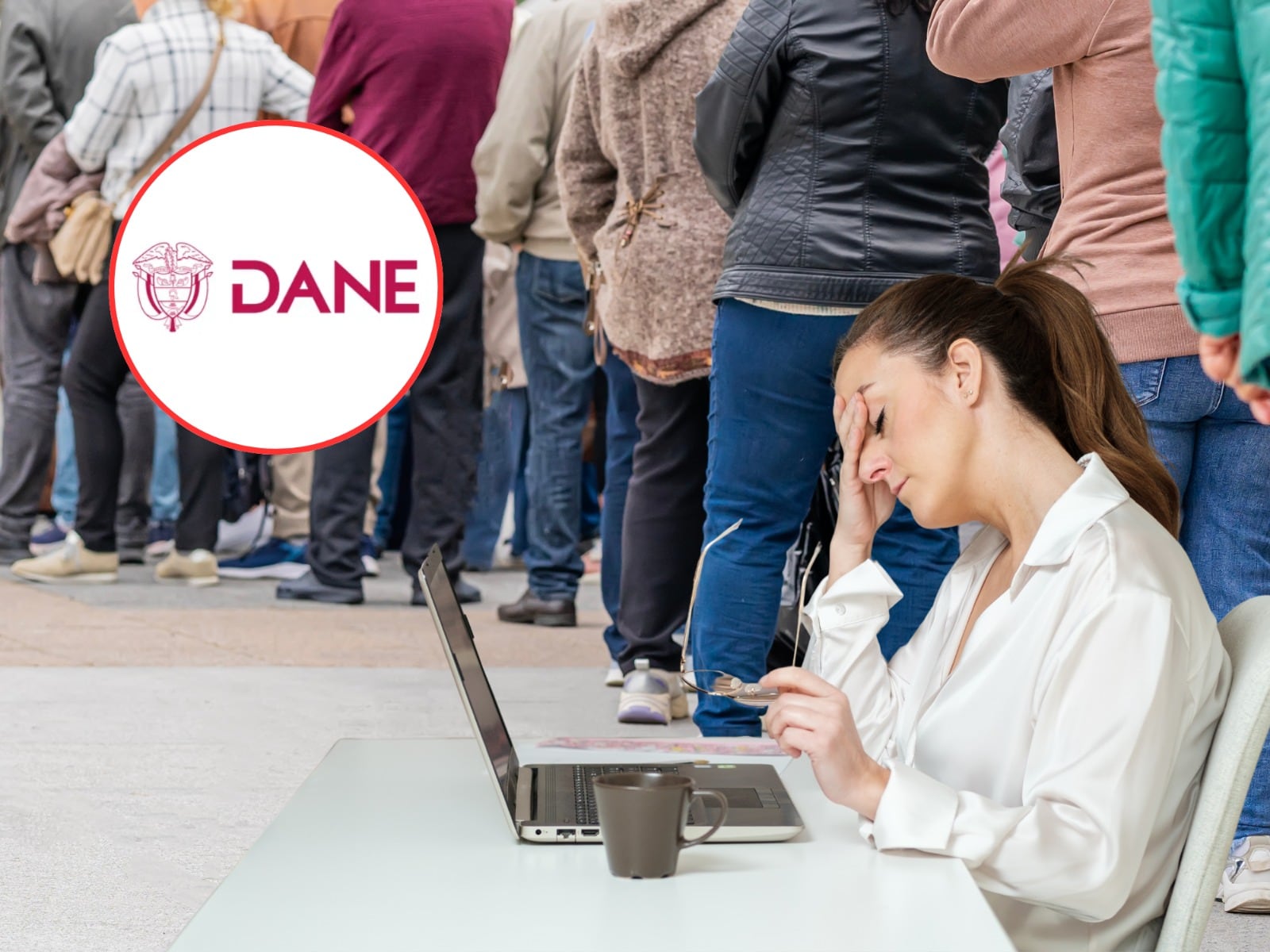 La tasa de desempleo en el mes de abril fue del 8.8%, similar a la registrada en el periodo del año anterior, confirmó el DANE.