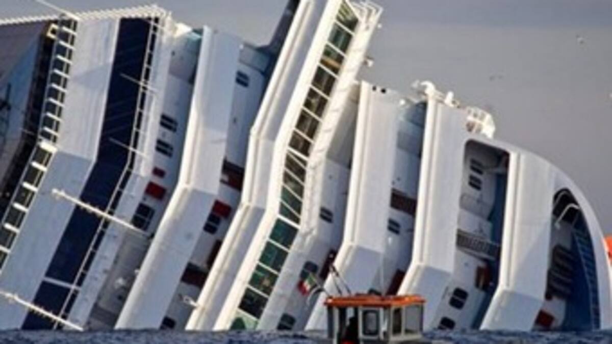 Comienza la recuperación del Costa Concordia en Italia