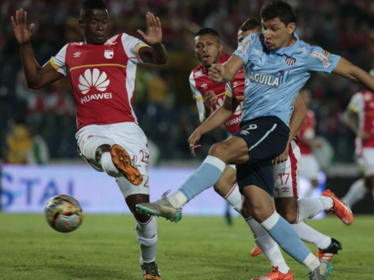 Santa Fe no descuida la Liga y derrota al Junior 2-1