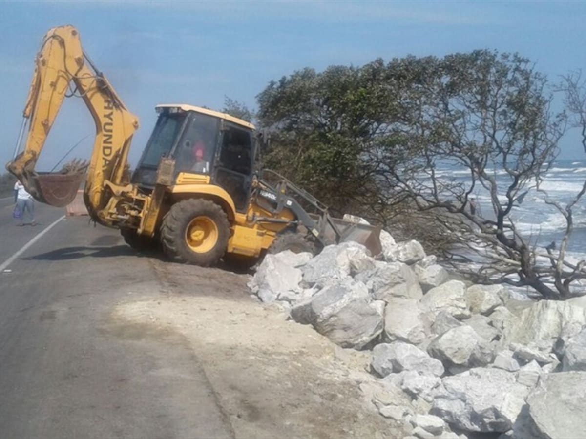 Gobernadores de Magdalena y Atlántico solicitarán $2.700 millones para enrocado temporal