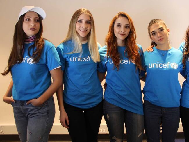 Ventino, amigas UNICEF, serán captadoras de fondos en las calles de Bogotá