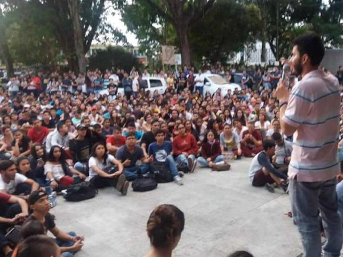 Continúa el paro de estudiantes de la Universidad Tecnológica de Pereira