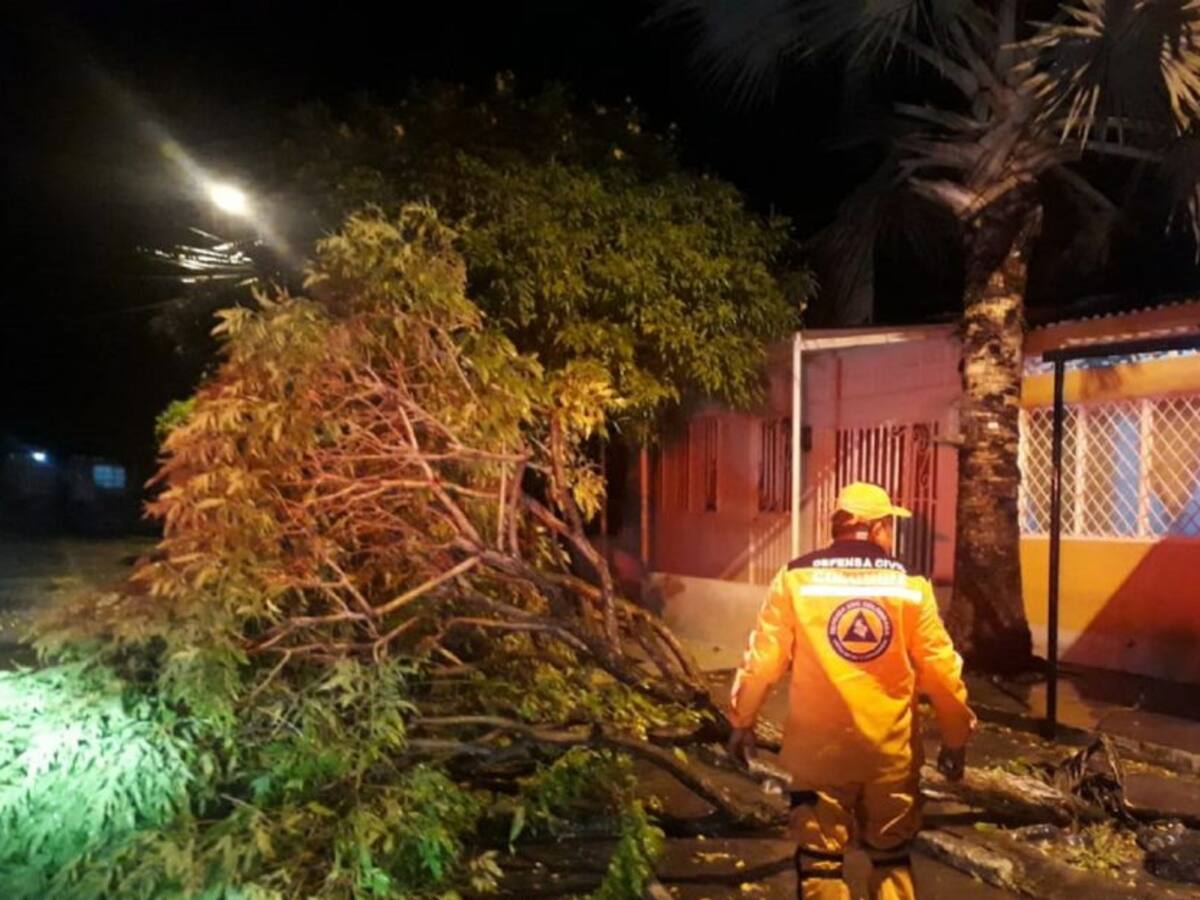 Fuertes lluvias afectan al municipio de Honda