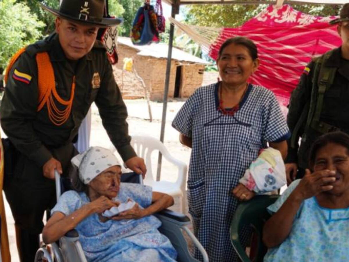 Una wayúu es la segunda mujer más longeva del país