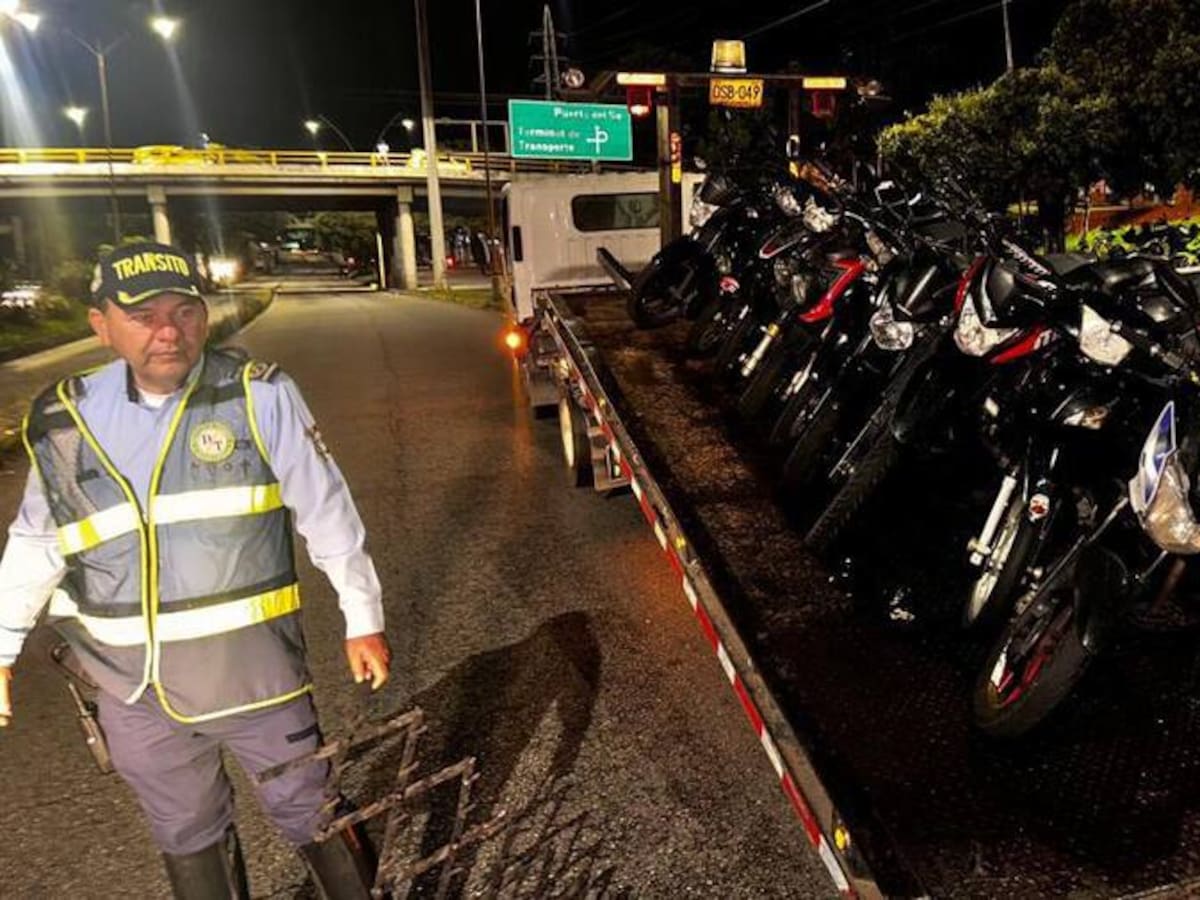 Contemplan restringir el tránsito de motos en horario nocturno en Bucaramanga