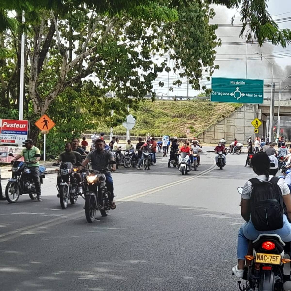 Con caravanas, se está abasteciendo el bajo Cauca