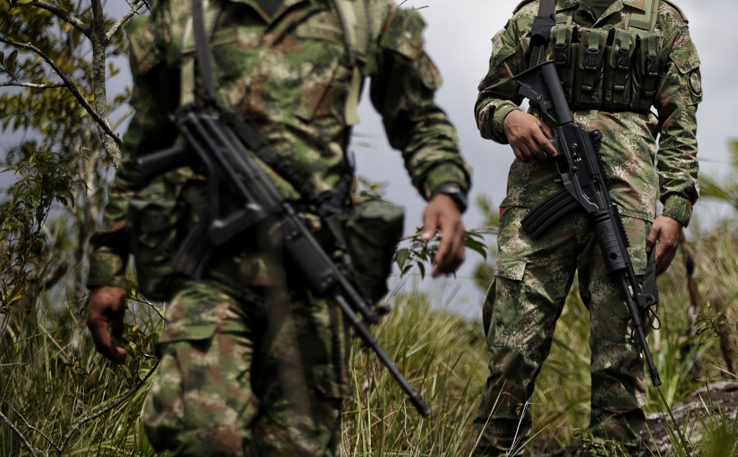 Enfrentamientos armados  Crédito: Colprensa.