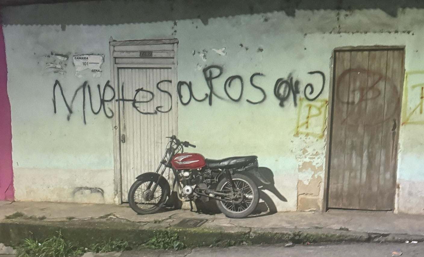 Otro grafiti en zona urbana de Remedios- foto cortesía