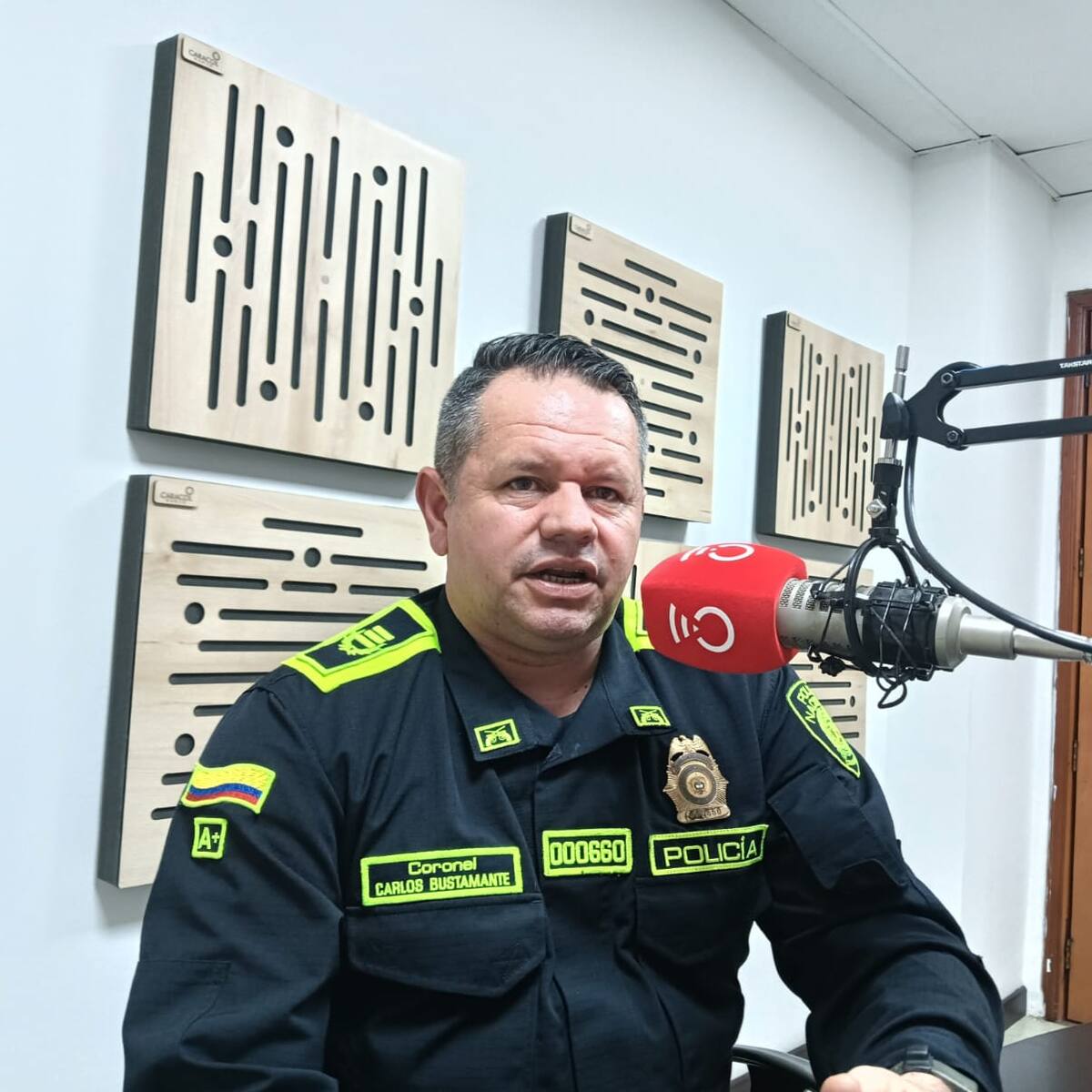 ¿Y la seguridad en Armenia y Quindío? habla el comandante de la Policía, Coronel Carlos Bustamante