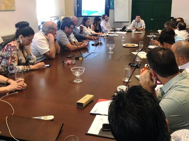 Cámara de Comercio de Cartagena propicia reunión entre DIAN y empresarios