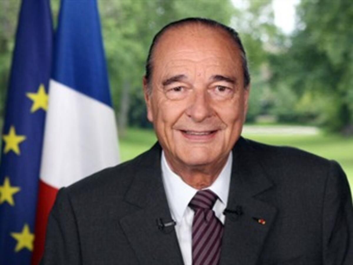 Dos años de cárcel para el ex presidente de Francia Jacques Chirac