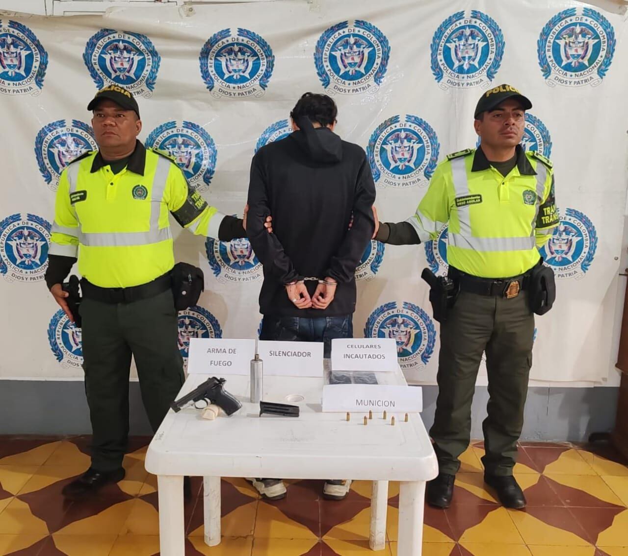 Crédito: Policía de Caldas.