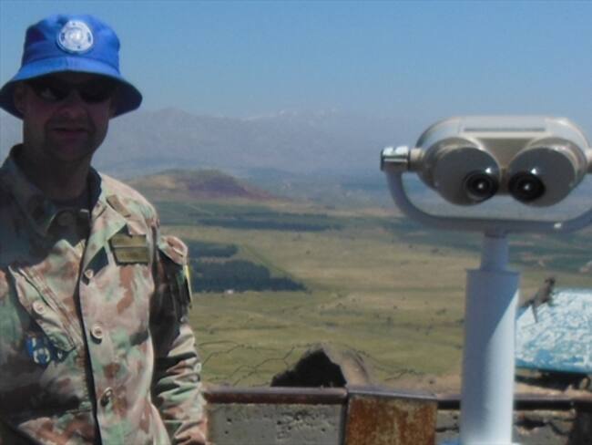 Telescopio en el Golán
