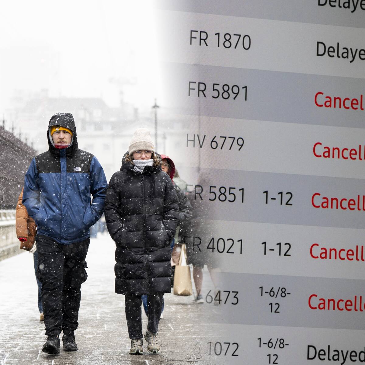 Ola de frío y nieve provoca cancelación de cientos de vuelos en Europa