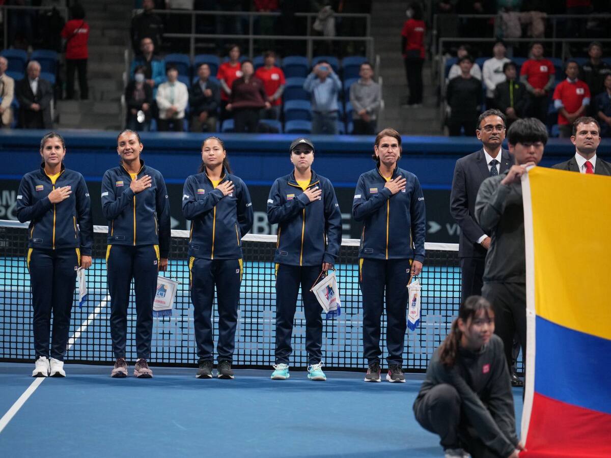 Colombia cayó ante Japón en la Billie Jean Cup