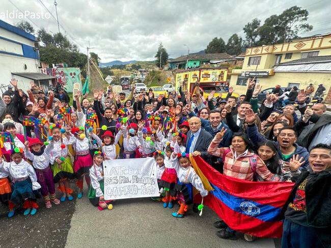 Comunidad y autoridades locales celebraron la asignación de recursos para doble calzada Pasto-Catambuco