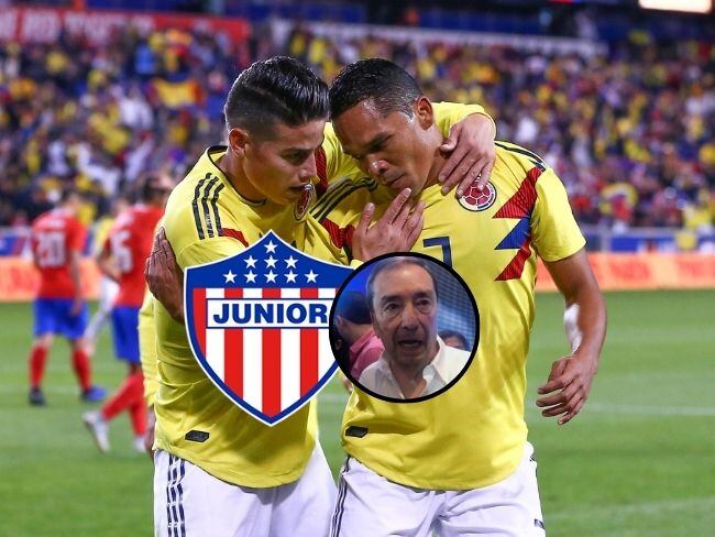 Posible llegada de James Rodríguez al Junior de Barranquilla / Getty Images y Colprensa