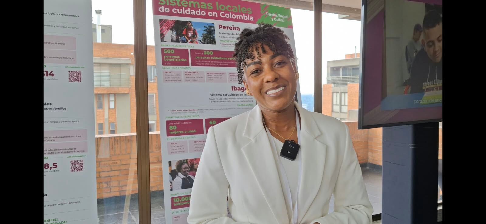 Dafe Mena Robledo, secretaria de la Mujer, Género y Diversidad de la Alcaldía de Quibdó.
