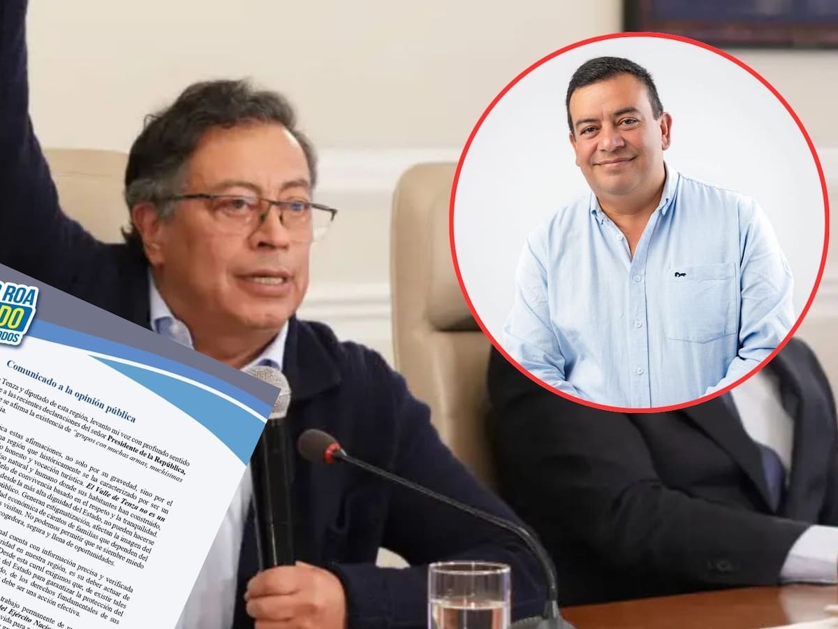Diputado de Boyacá rechaza señalamientos de Petro sobre presencia armada en el Valle de Tenza
