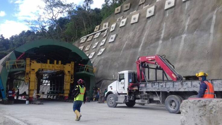 En julio se entregarían los primeros cuatro kilómetros del Túnel Línea: Invias